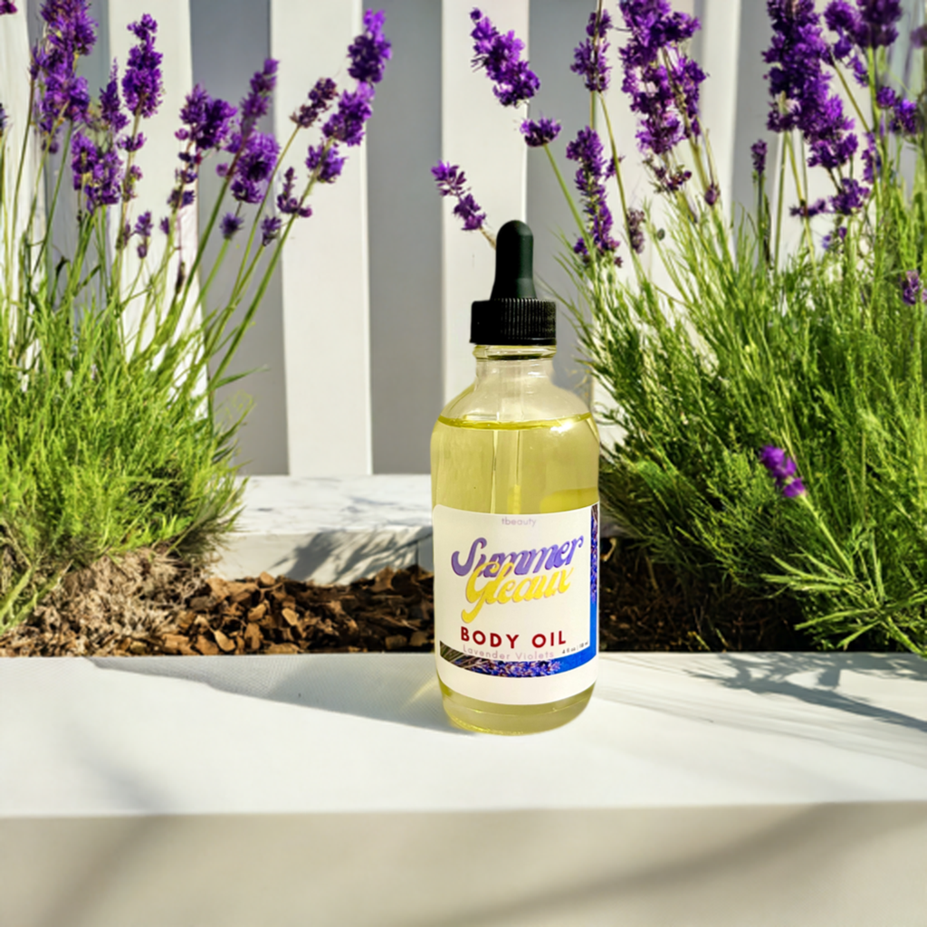 Lavender Violets — Summer Gleaux Body Oil
