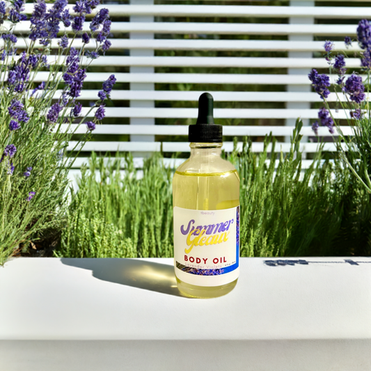 Lavender Violets — Summer Gleaux Body Oil